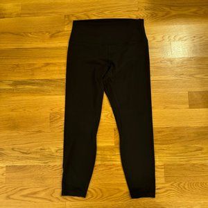 Lululemon Black Align Pant 25" Size 10